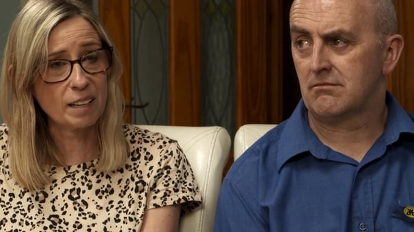 Darren and Gillian the parents of twin boys with Autism