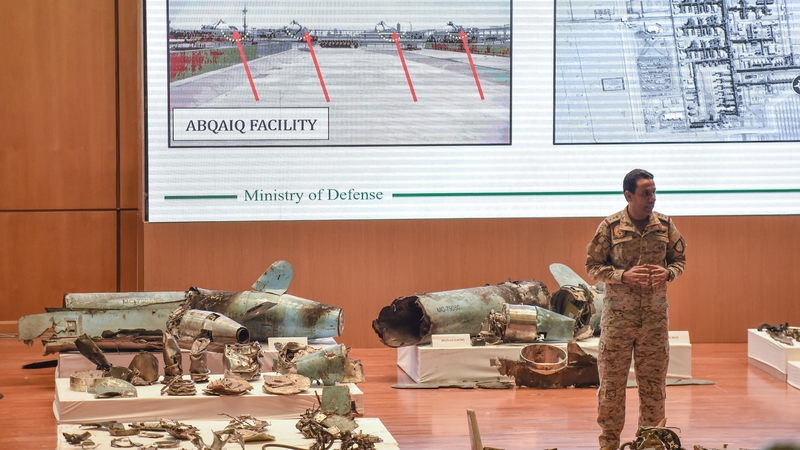 Defence Ministry spokesman Colonel Turki al-Malki said the attack was launched from the north and sponsored by Iran