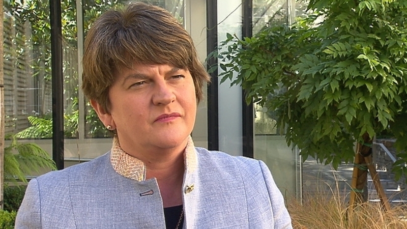 Arlene Foster told RTÉ News that she believes a way can be found to avoid a no-deal Brexit