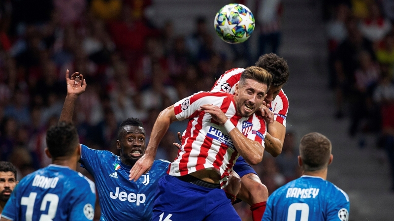 Hector Herrera's header handed his side a point at Wanda Metropolitano