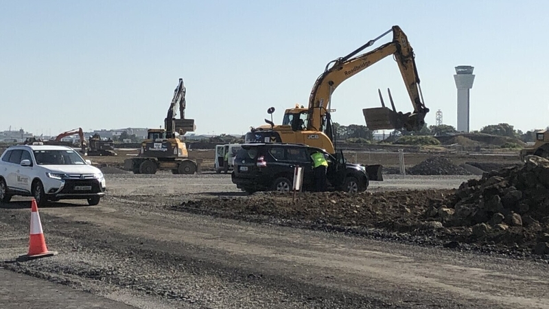 Work is already underway at Dublin Airport on the second runway
