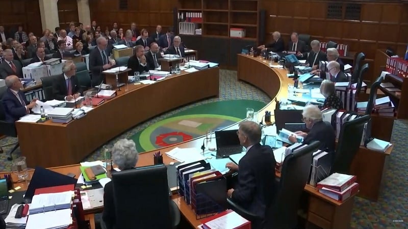 The Supreme Court heard three days of submissions