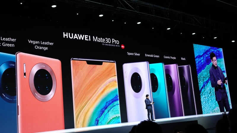 Huawie said its new devices were more compact, their cameras superior and wraparound screens brighter