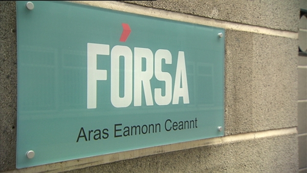 Fórsa's Kevin Callinan said there was currently no basis for negotiation with the Government