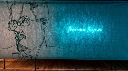 A tribute to James Joyce at MoLI, the Museum of Irish Literature
