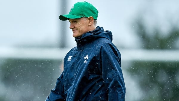 Joe Schmidt: "We're very enclosed. We're not too far from the coast which gives us a little bit of breathing space thankfully."