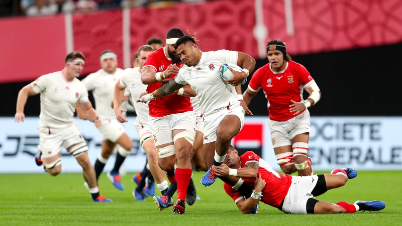 Manu Tuilagi was to the fore in England's victory