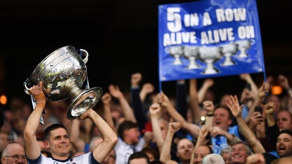 Dublin captain Stephen Cluxton lifted Sam Maguire for the fifth time in a row this year
