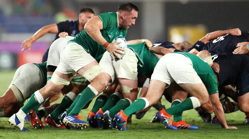 Jack Conan had a powerful game against Scotland