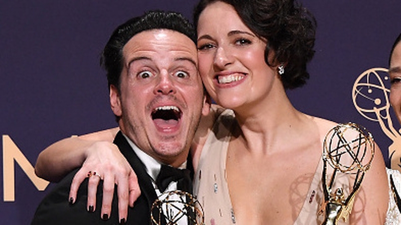 Andrew Scott and Phoebe Waller-Bridge