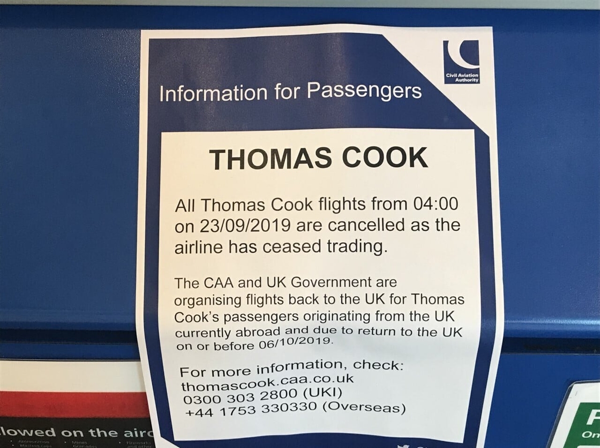Belfast travellers affected by Thomas Cook collapse