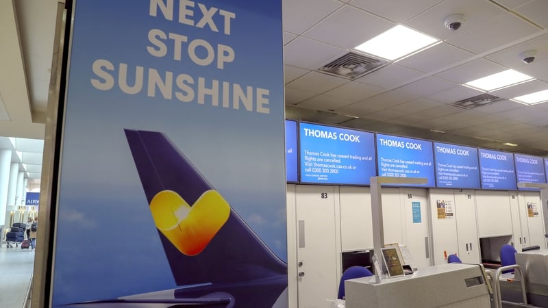 Thousands of holidaymakers were stranded by the collapse of London-based Thomas Cook, the world's oldest travel firm, on Monday