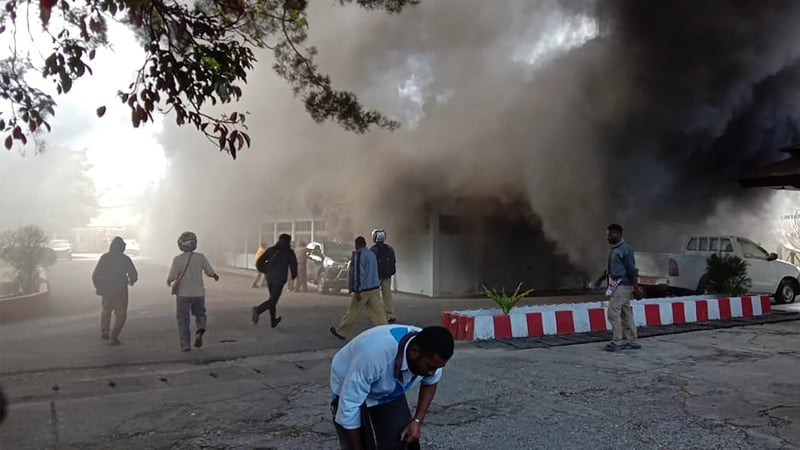 Some of the victims are said to have died in deliberately set fires