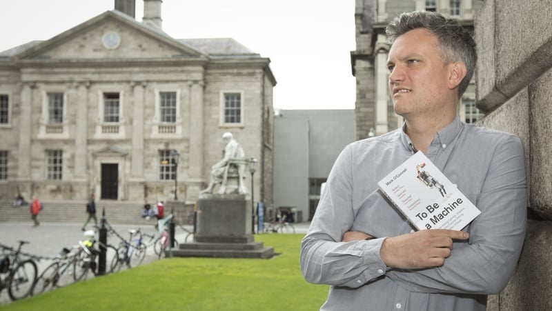 Mark O'Connell, winner of the Rooney Prize for Irish Literature 2019, at Trinity College Dublin