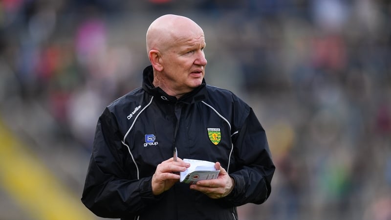 Declan Bonner made his championship debut for Donegal club Na Rossa in 1979 as a 14-year-old