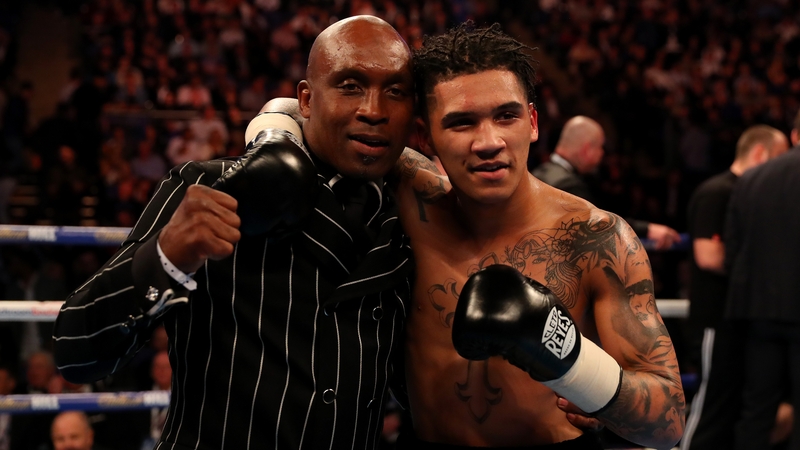 Benn (left) with his son Conor