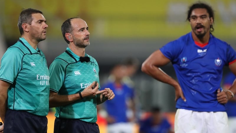 "Referees use 'preventative instruction' defined as a communication enabling a player to take preventative action so as not to cause an infringement during live play."