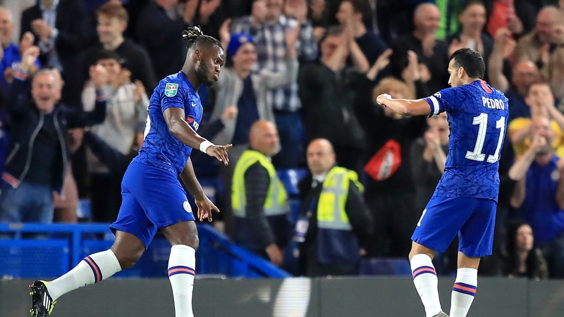 Michy Batshuayi bagged a brace