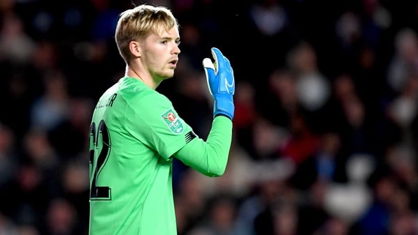 Caoimhin Kelleher will make a second competitive appearance