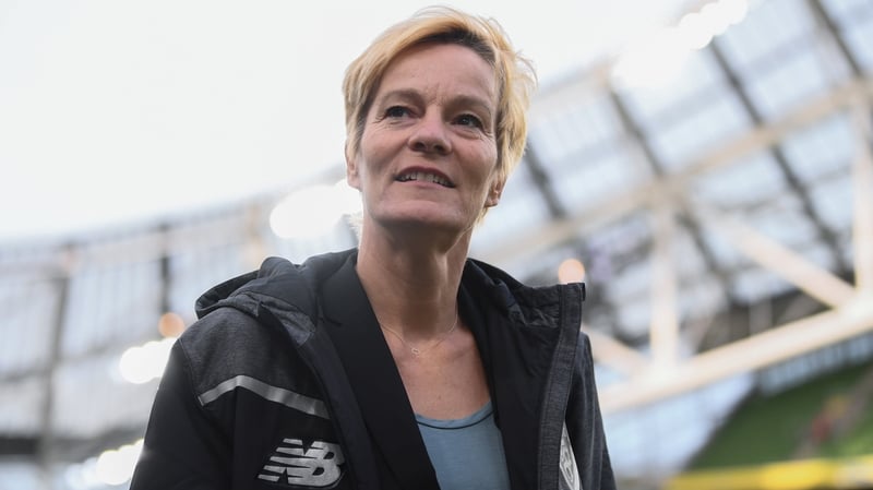 Newly appointed Republic of Ireland women's national team manager Vera Pauw