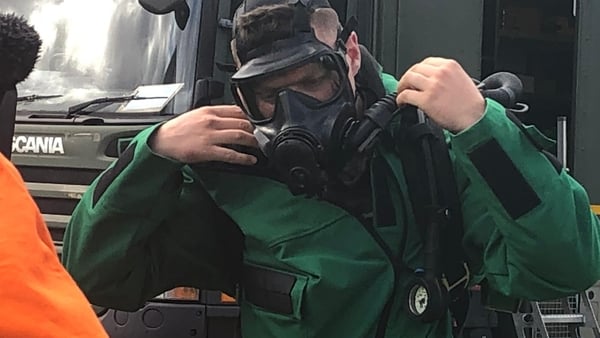 Comhalta d'Óglaigh na hÉireann "ag fáil faoi réir d'ionsaí ceimiceach"