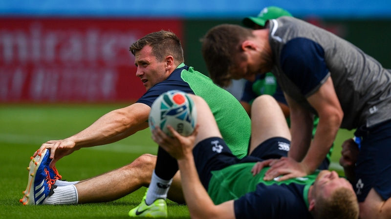 Jack Carty starts at out-half for Ireland
