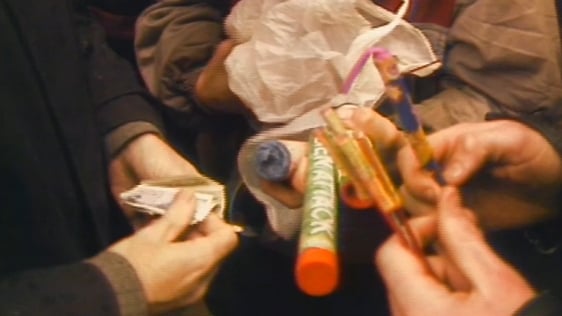 Illegal fireworks.