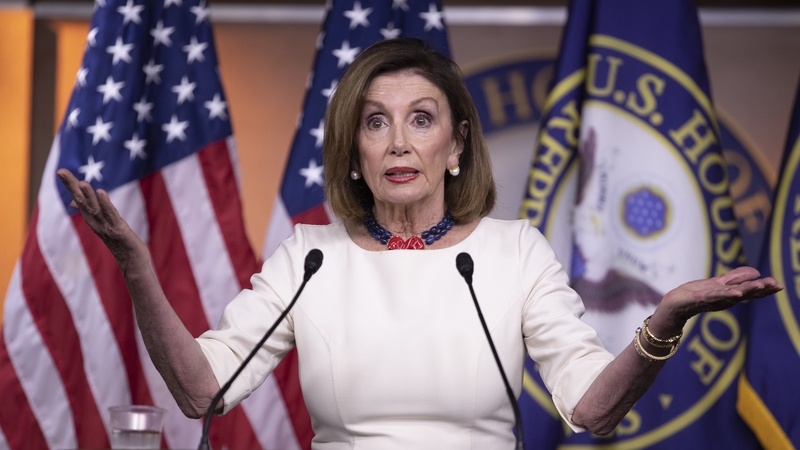 The Democratic House leader has accused the Trump administration of trying to cover up the whistleblower complaint