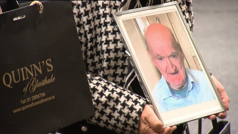 The Requiem Mass was held at St Joseph's Church in Glasthule