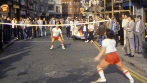 Footbag on Grafton Street (1984)