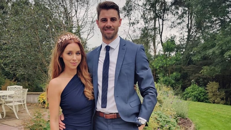 Una Healy and David Breen, image via Una Healy/Instagram