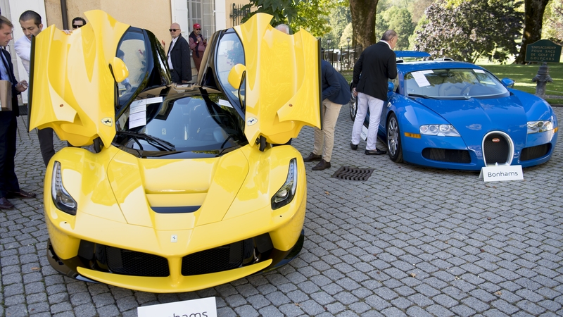 The cars are expected to bring in more than €17m