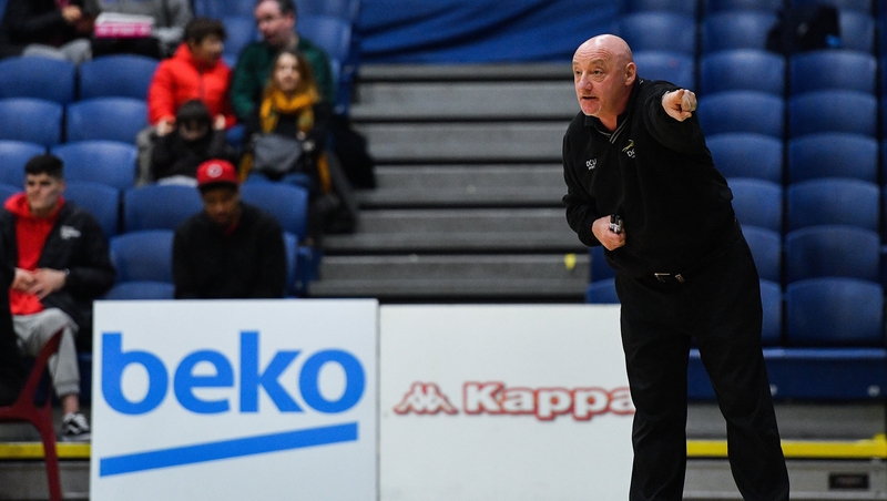 DCU coach Mark Ingle