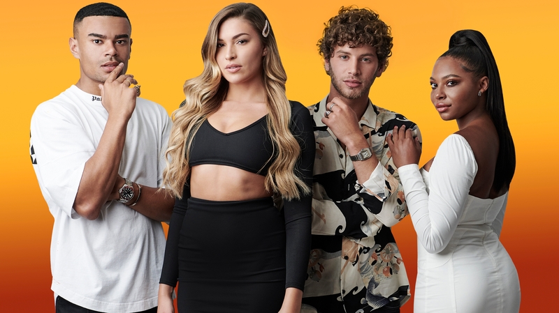 Meet reality super-group The Islanders (l-r) Wes Nelson, Zara McDermott, Eyal Booker and Samira Mighty