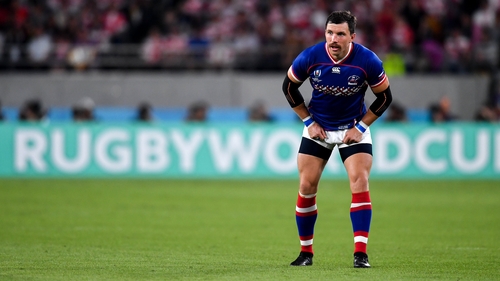 Vasily Artemyev in action against Japan
