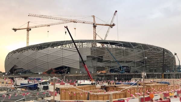 How the Education City Stadium in Doha looked back in May