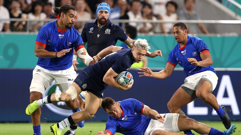 Scotland claimed a crucial win over Samoa