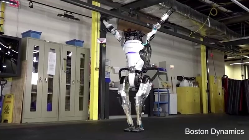 Atlas achieves its feats thanks to its lightweight 3D-printed parts