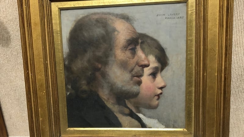 'Youth and Age' was painted by the artist in 1885