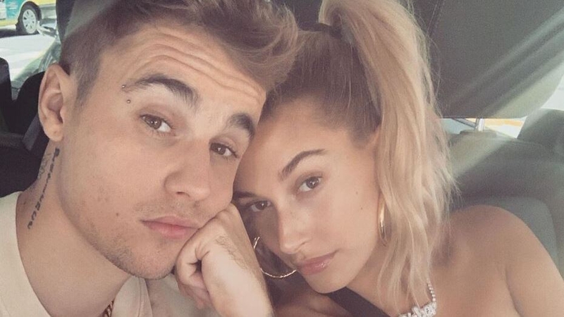 Justin and Hailey Bieber. Image: Instagram/JustinBieber