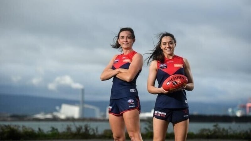 Niamh McEvoy and Sinéad Goldrick signed for AFLW side Melbourne Demons