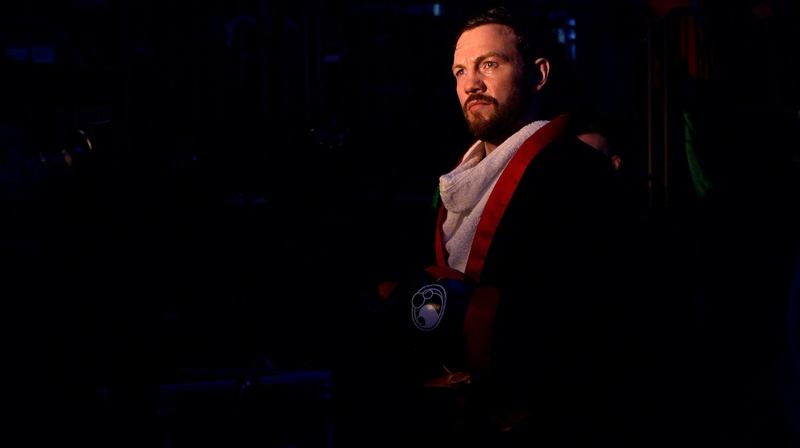 Andy Lee pictured before the final bout of his pro career, a win over KeAndrae Leatherwood in 2017
