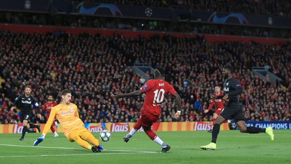 Mane opens the scoring