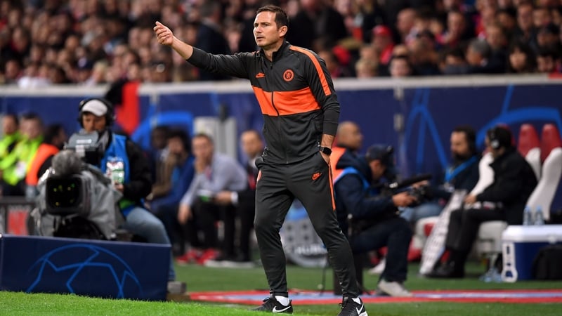 Chelsea boss Frank Lampard