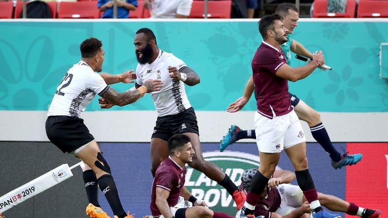 It finished 45-10 to Fiji