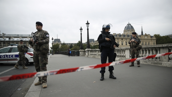 The attacker was shot dead at the scene