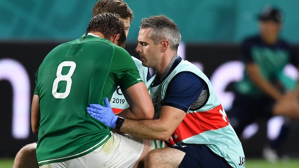 Murphy was injured against Russia