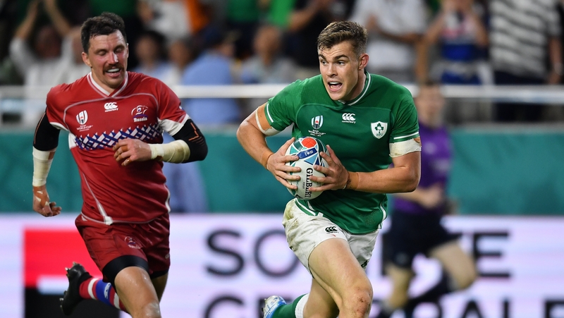 'When we're not playing Ireland, I support the boys in green and just playing against them, seeing some familiar faces it's great'