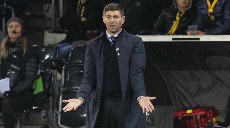 Rangers manager Steven Gerrard