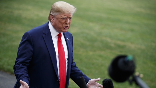 Us President Donald Trump said he believed both China and Ukraine should look into the Bidens
